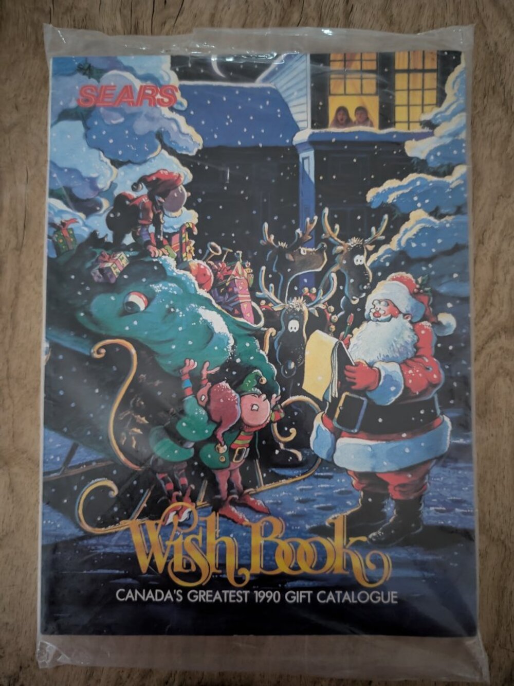 NEW, SEALED, SEARS WISH BOOK from 1990